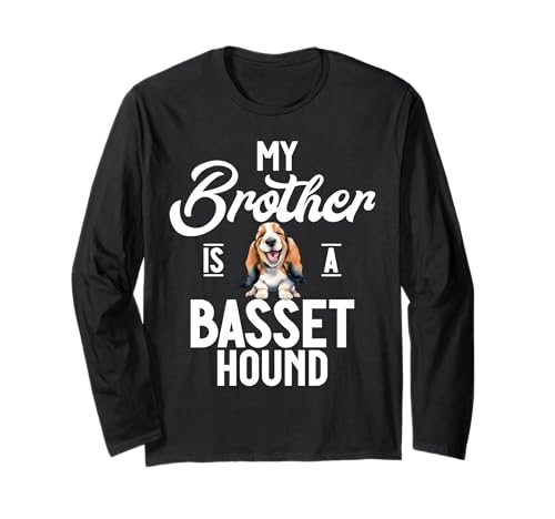 Mein Mädchen ist EIN Basset Hound Langarmshirt von Basset Hound Gifts