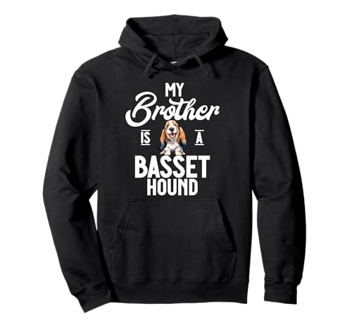 Mein Mädchen ist EIN Basset Hound Pullover Hoodie von Basset Hound Gifts