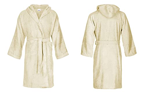 Bassetti Herren Damen Erwachsene Unisex Bademantel Dream 100% coton von Bassetti