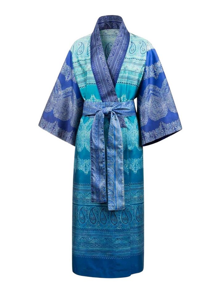 Bassetti Kimono BRUNELLESCHI, midi, Baumwolle, Gürtel, aus satinierter Baumwolle von Bassetti
