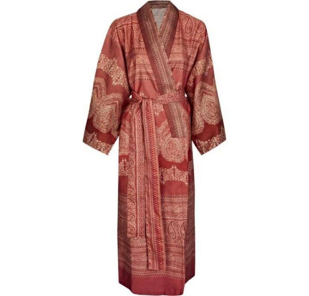Bassetti Kimono CARRARA R1 in S/M, 100% Baumwolle, mit Bindegürtel, Mako-Satin von Bassetti