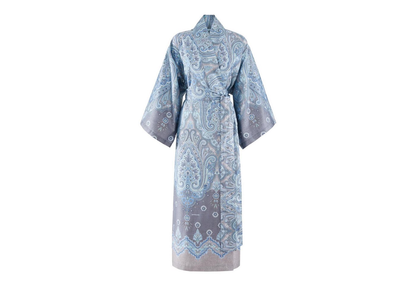 Bassetti Kimono ISOLABELLA, midi, Baumwolle, Gürtel, aus Baumwollsatin mit Bindegürtel von Bassetti