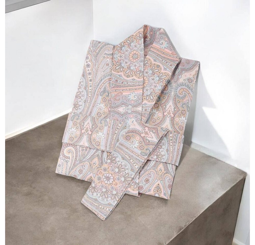 Bassetti Kimono Isolabella 41 in L/XL, 100% Baumwolle, Mit Bindegürtel, Mako-Satin von Bassetti