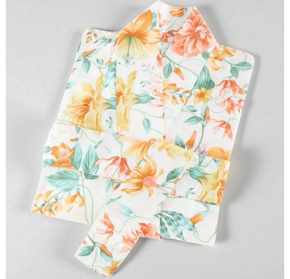 Bassetti Kimono Kimono Casablanca Y1 von Bassetti S/M, Mako Satin, im Geschenkkarton, mit Bindegürtel von Bassetti