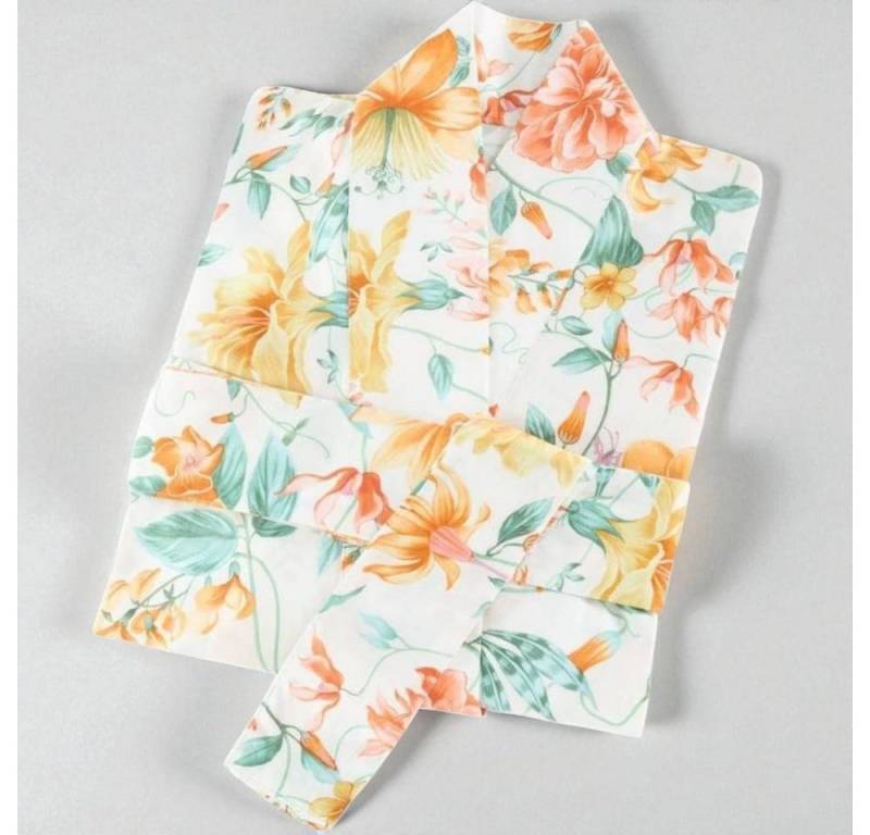 Bassetti Kimono Kimono Casablanca Y1 von Bassetti S/M, Mako Satin, im Geschenkkarton, mit Bindegürtel von Bassetti