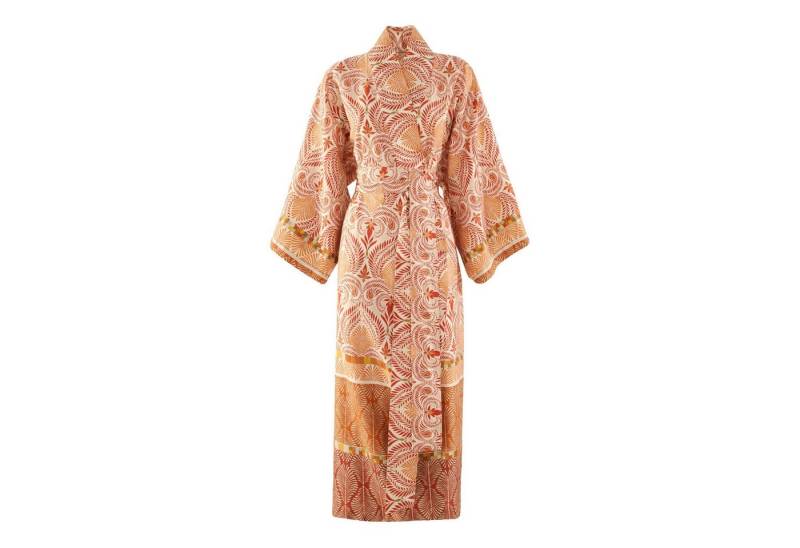 Bassetti Kimono NAIROBI, lang, Baumwolle, Gürtel, aus hochwertigem Baumwollsatin von Bassetti