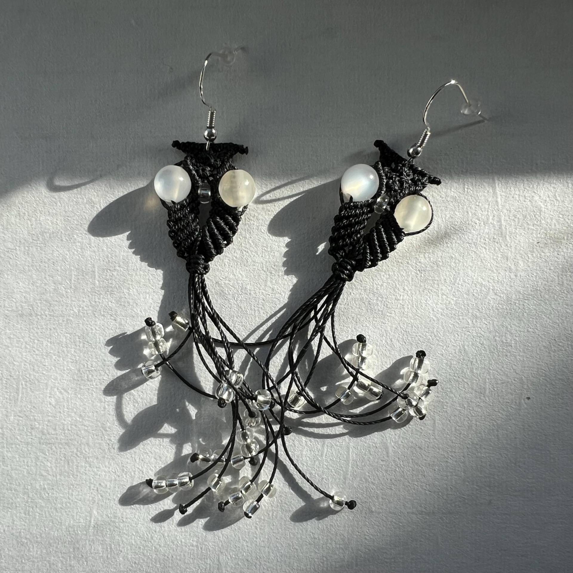 Handgemachte Makramee Ohrringe | Handmade Macrame Earrings Unikat Handgemachte Makramee Ohrringe | Handmade Macrame Earrings Unikat von Bastelnpage