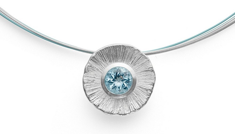 Bastian Inverun Collier Bastian Inverun Anhänger - ohne Kette - Blue Power 44990 von Bastian Inverun