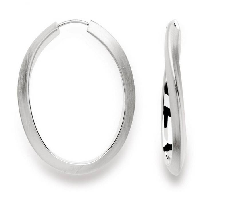 Bastian Inverun Paar Ohrstecker Bastian Inverun Creolen Silber 20541 von Bastian Inverun