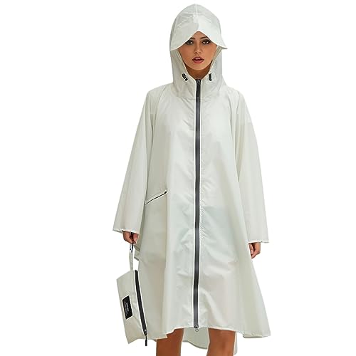 Bastwahl Regencape Damen Wasserdicht mit Reißverschluss Regenponcho Leichter Regenschutz Zum Wandern Regencape Einheitsgröße Regen Poncho Damen/herren Mantel Camping Angeln Regenjacke Bastwahl Regencape Damen Wasserdicht mit Reißverschluss Regenponcho Leichter Regenschutz Zum Wandern Regencape Einheitsgröße Regen Poncho Damen/herren Mantel Camping Angeln Regenjacke von Bastwahl