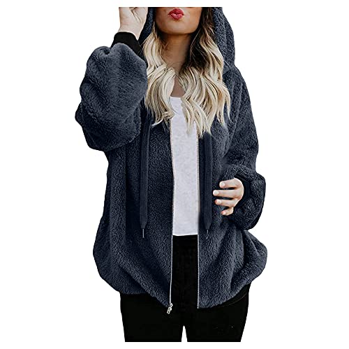 Bastwahl Strickjacke mit Kapuze Doppelschneidiger Samt Kapuzenjacke Einfarbig Damenpullover Elegant Kapuzenpullover Niedlich Kapuzen-Top Fur Outdoor Hoodie mit Kapuze Jacke Bastwahl Strickjacke mit Kapuze Doppelschneidiger Samt Kapuzenjacke Einfarbig Damenpullover Elegant Kapuzenpullover Niedlich Kapuzen-Top Fur Outdoor Hoodie mit Kapuze Jacke von Bastwahl