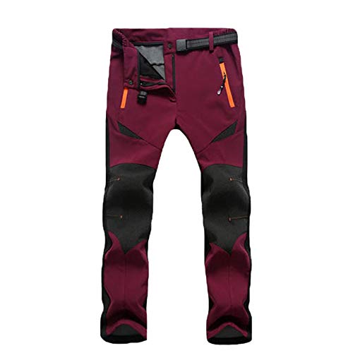 Bastwahl Wanderhose Damen Stretch Arbeitshose Winddicht Überziehhose Robust Sommer Hiking Pants Verschleißfester Jogginghose Fleece Gefüttert Trekkinghose Aktivitäten Und Außenarbeiten Pants von Bastwahl