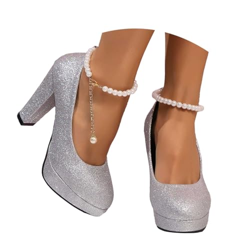 Pumps Damen weit high Heels, Pumps Damen Breite Füße Schuhe - Elegant Absatzschuhe Kleiner mit Absatz Hochzeitsschuhe Sommer Tanzschuhe Bequem Damenschuhe Trachtenschuhe Für Riemchen Dirndl Pumps Damen weit high Heels, Pumps Damen Breite Füße Schuhe - Elegant Absatzschuhe Kleiner mit Absatz Hochzeitsschuhe Sommer Tanzschuhe Bequem Damenschuhe Trachtenschuhe Für Riemchen Dirndl von Bastwahl