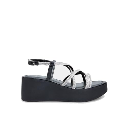 Bata Frauensandalen mit Plattform -Sohle und Glitzer Damen von Bata