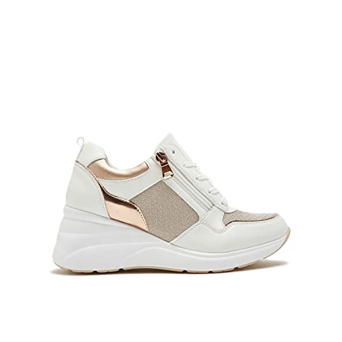 Bata Klassische Sneakers mit Platform-Sohle Damen Sommer Bequeme elegant lässig Casual einzigartige von Bata