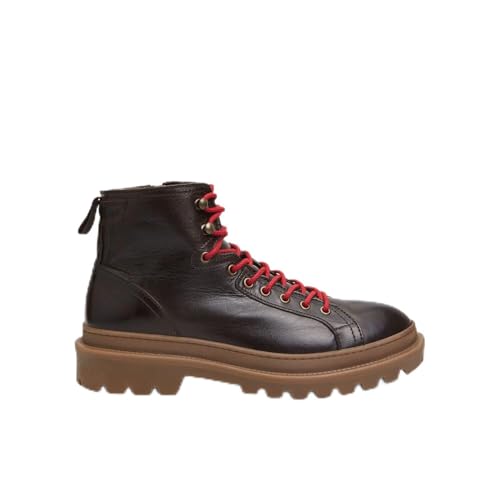 Bata Stivaletto da uomo in pelle con suola track von Bata