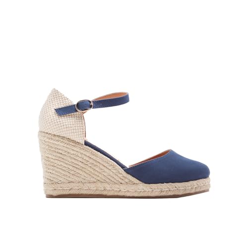 Bata Damen Espadrillas mit 8 cm Keilabsatz von Bata