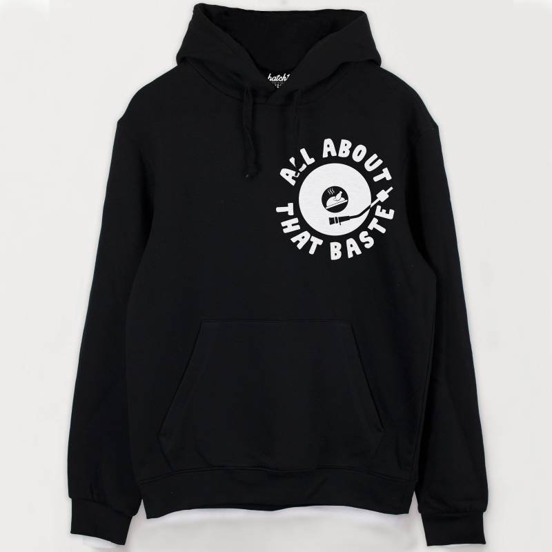 All About That Baste Herren Weihnachts Kapuzenpullover von Batch1UK