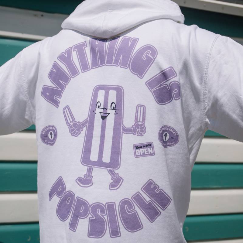 Hoodie „Alles Ist Popsicle" von Batch1UK