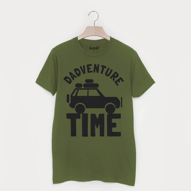 Dadventure Time Herren Slogan T-Shirt von Batch1UK