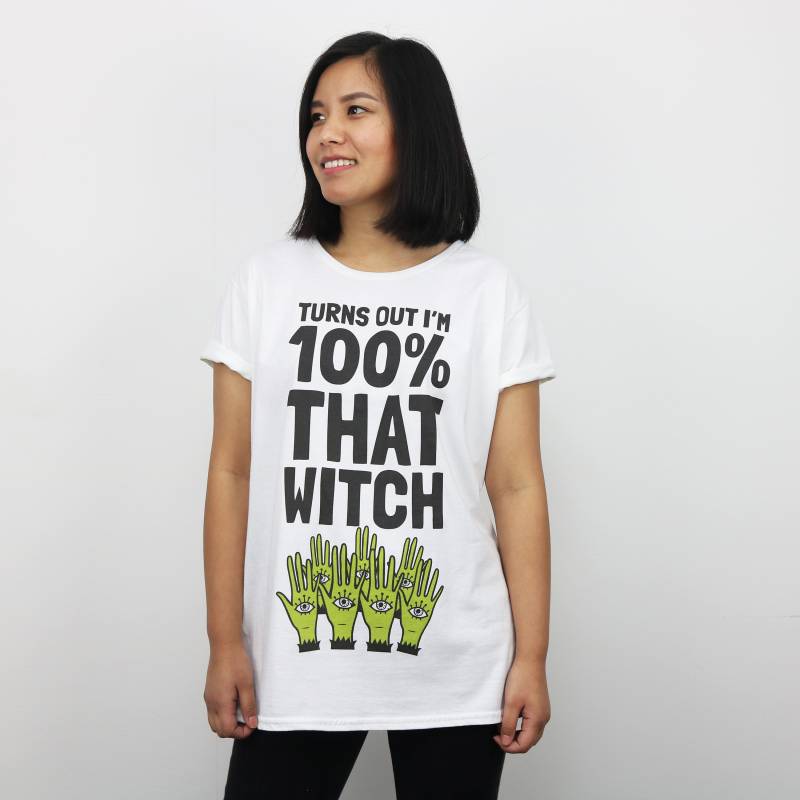 Diese Hexe Damen Halloween Slogan T-Shirt von Batch1UK