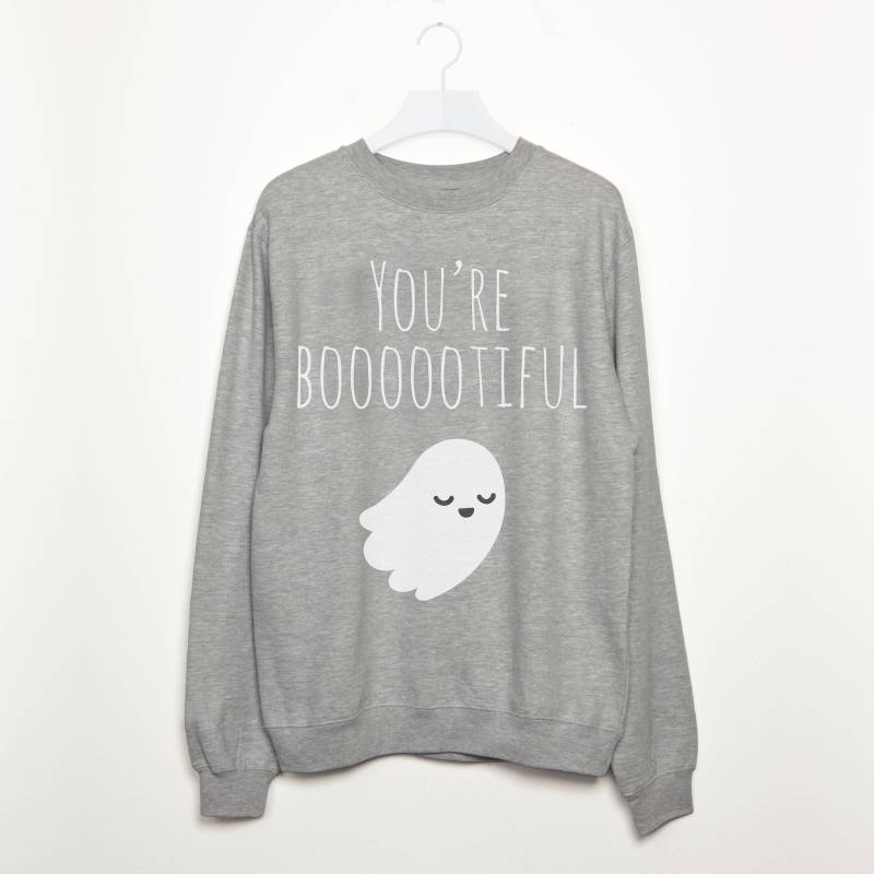 Du Bist Das Halloween-Sweatshirt Des Booootiful Ghost-Frauen von Batch1UK