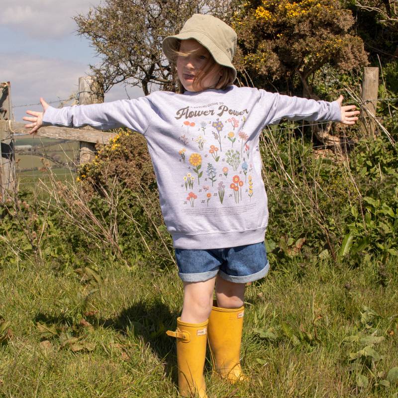 Flower Power Girls " Guide Sweatshirt von Batch1UK