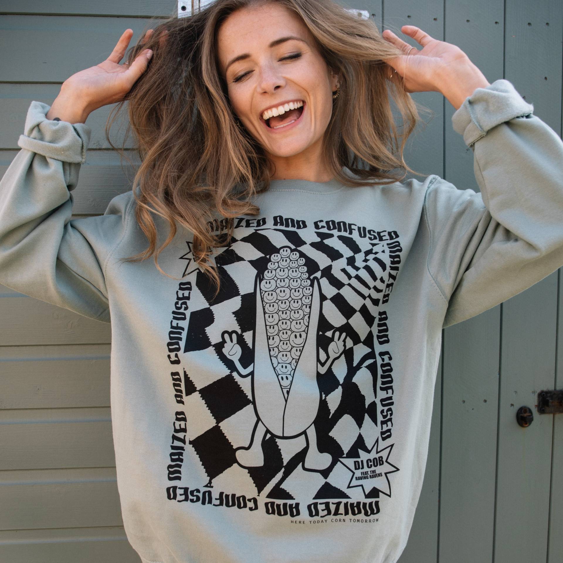 Gemaiss Und Konfuses Damen Festival Sweatshirt von Batch1UK