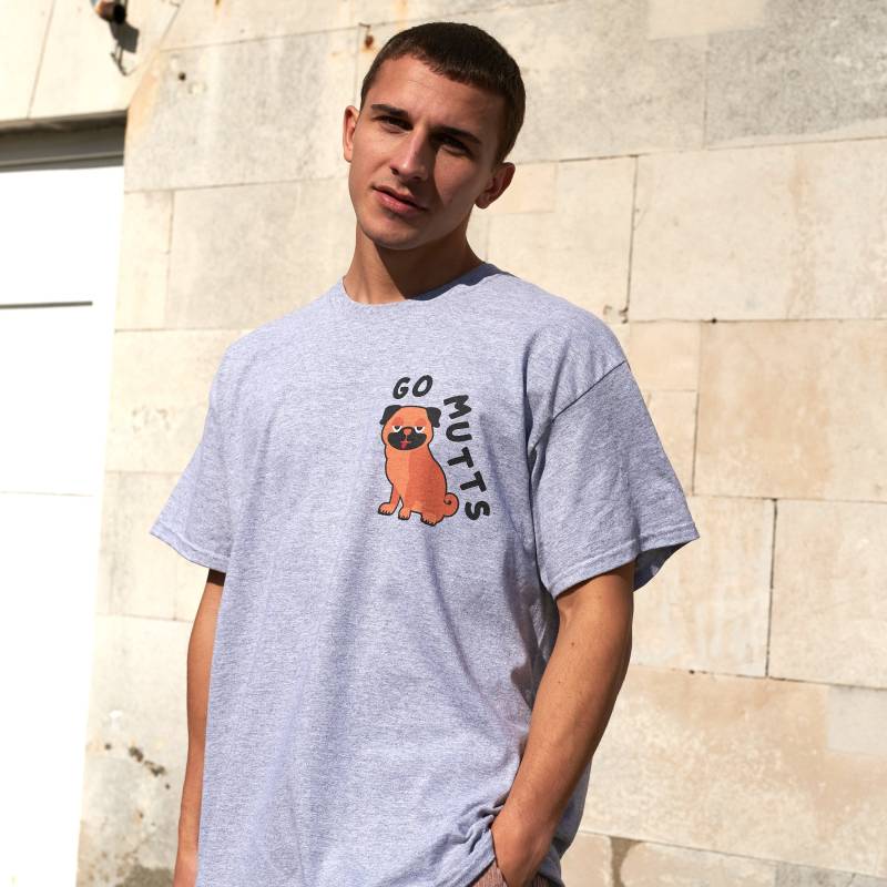 Go Mutts Herren Hund Spruch T-Shirt von Batch1UK