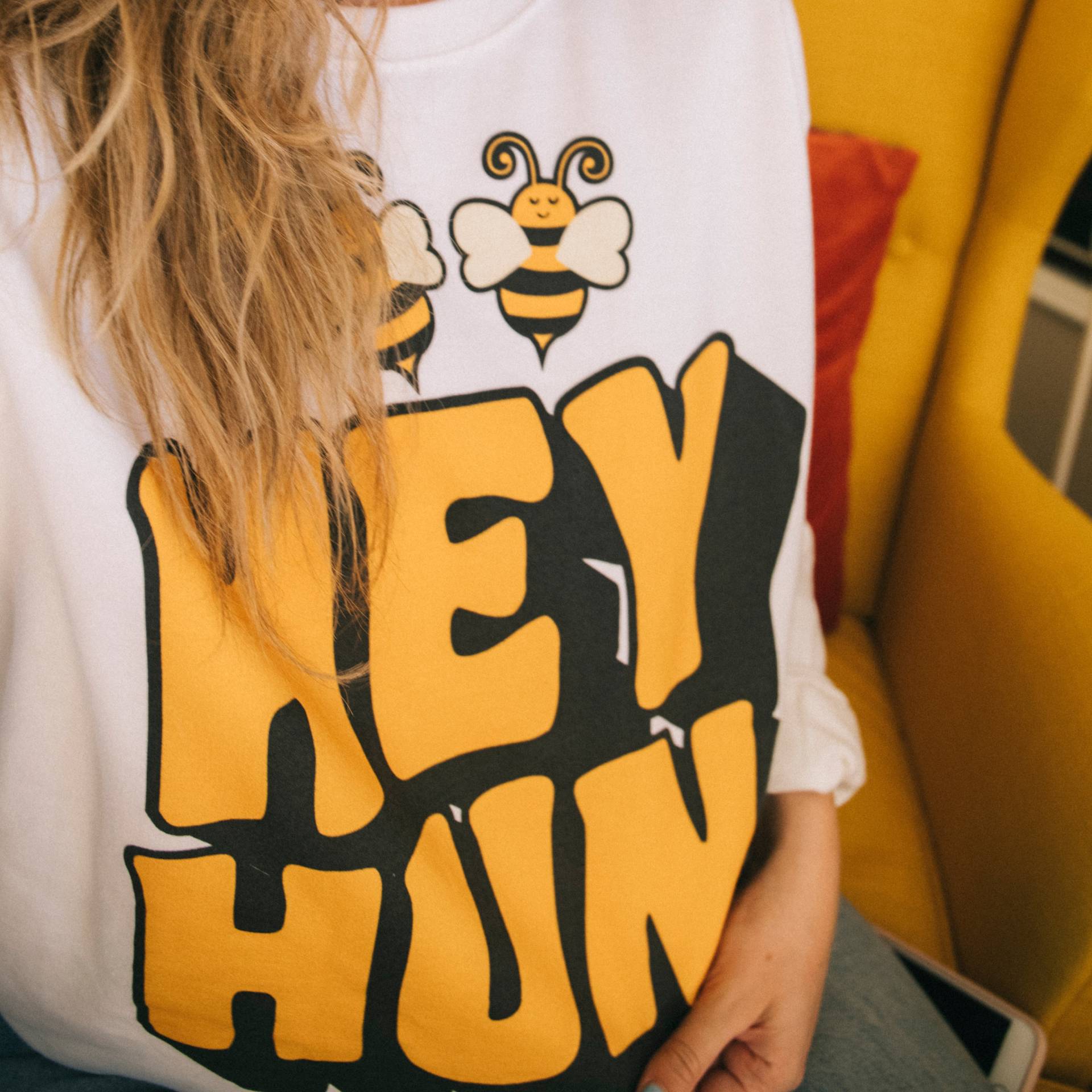 Hey Hun Damen Spruch Sweatshirt von Batch1UK