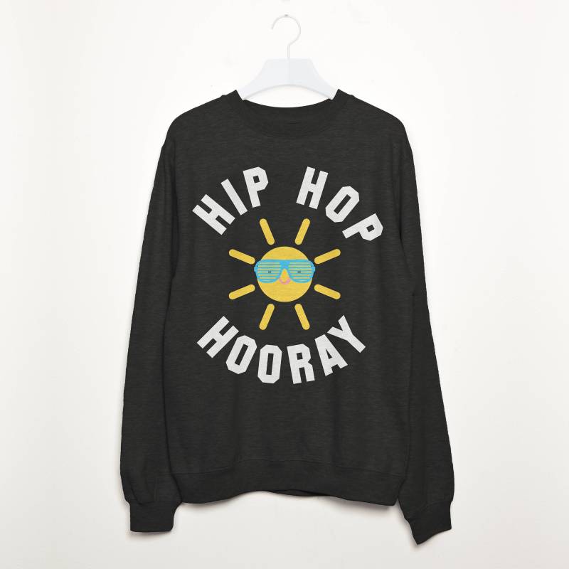 Hip Hop Hooray Sonnenschein Frauen Slogan Sweatshirt von Batch1UK
