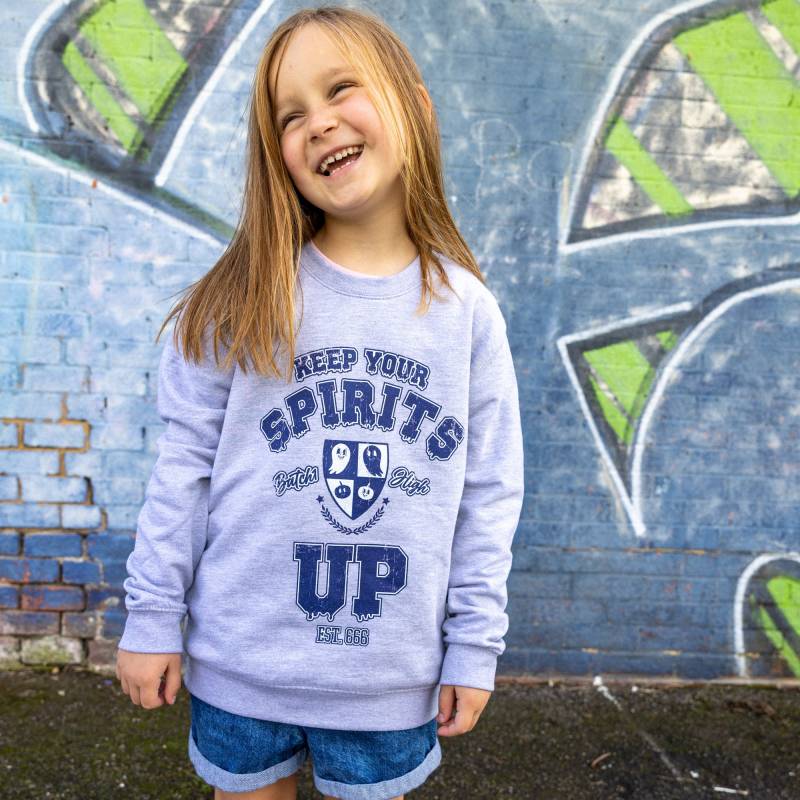 Keep Your Spirits Up Mädchen Spruch Sweatshirt von Batch1UK