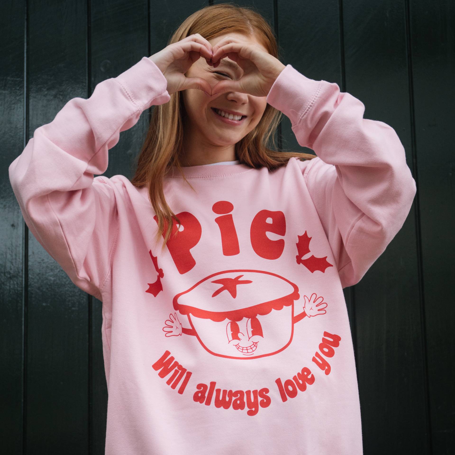 Pie Will Always Love You Women Es Christmas Jumper von Batch1UK