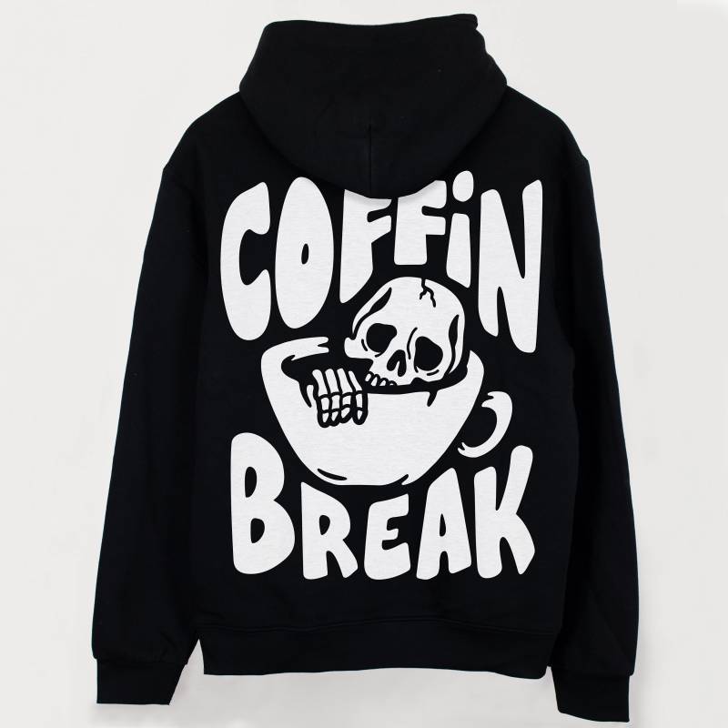 Sargbruch Herren Halloween Kapuzenpullover von Batch1UK