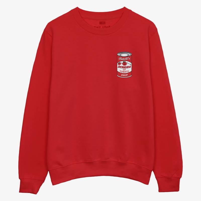 Scream Of Tomate Soup Damen Spruch Sweatshirt von Batch1UK