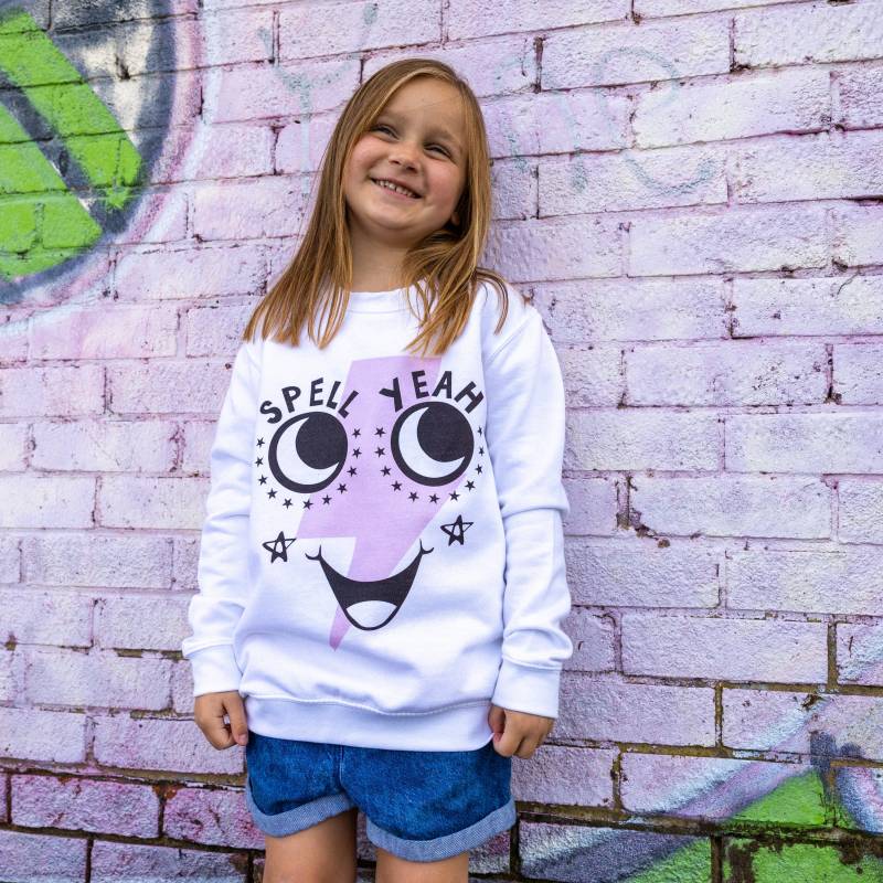 Spruch Ja Mädchen Sweatshirt von Batch1UK