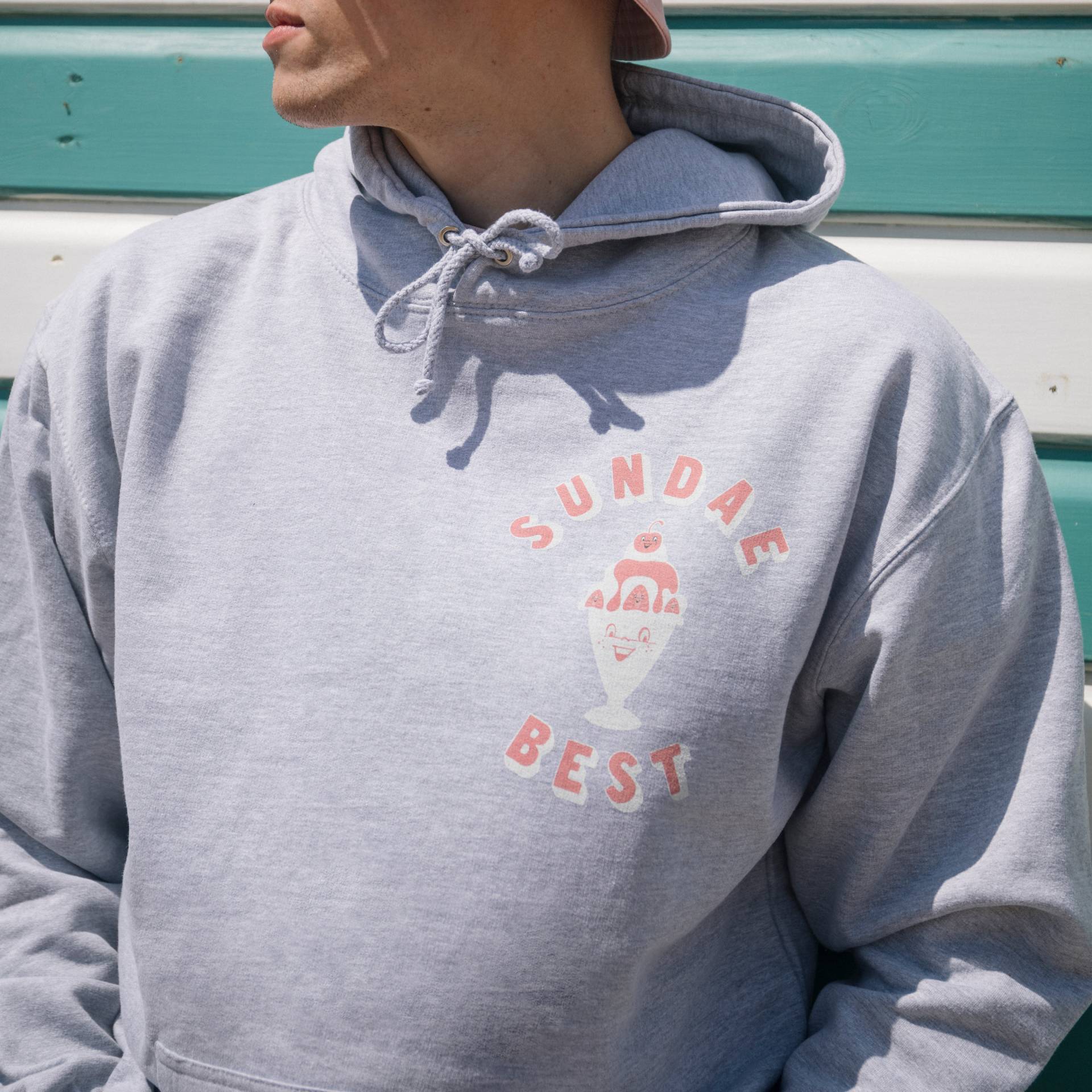 Sundae Best Men Es Ice Cream Grafik Hoodie von Batch1UK