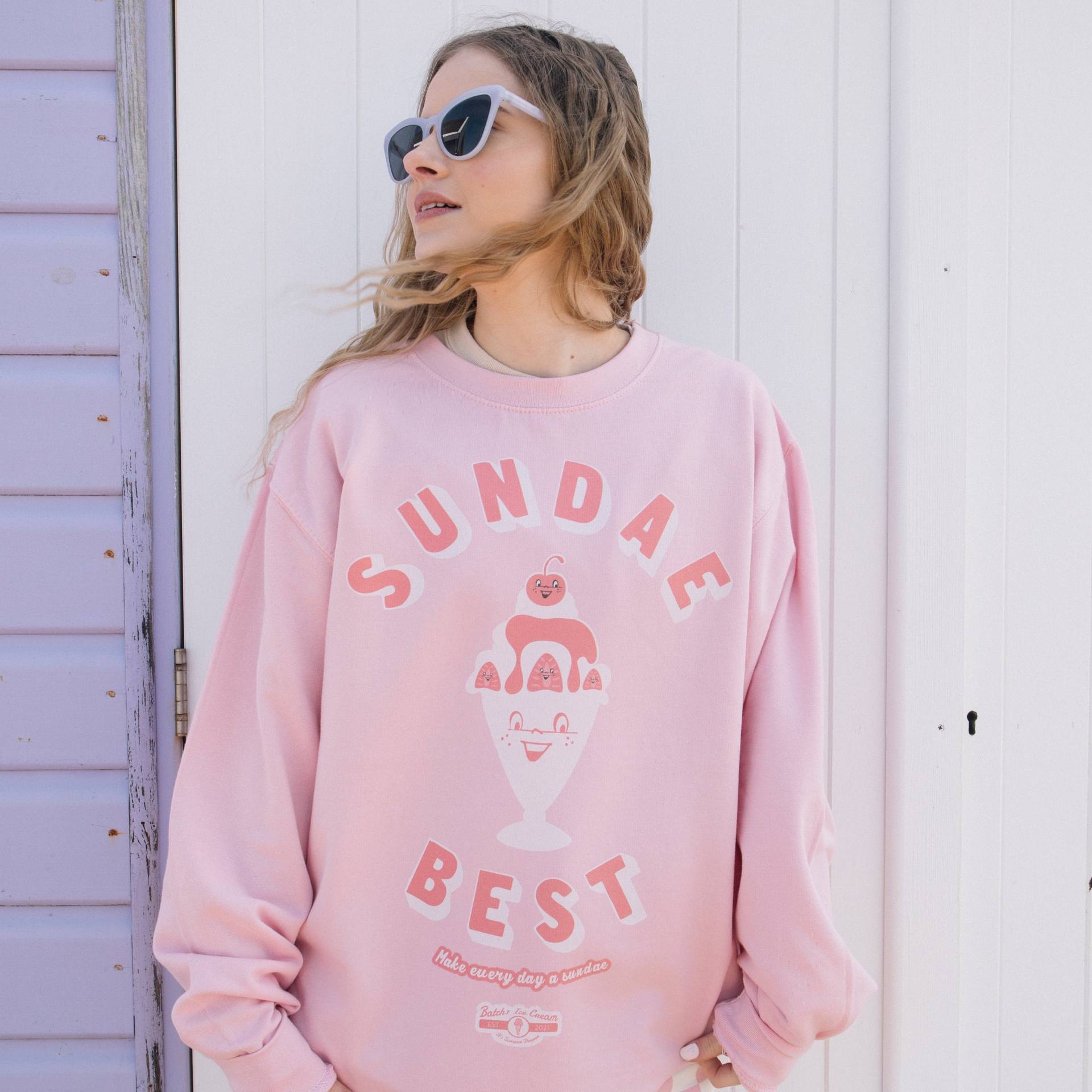 Sundae Best Women Es Ice Cream Grafik Sweatshirt von Batch1UK