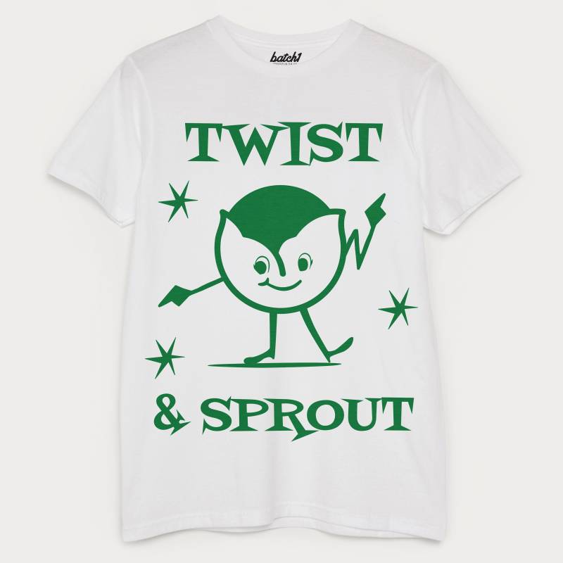 Twist & Sprout Herren Weihnachten T-Shirt von Batch1UK