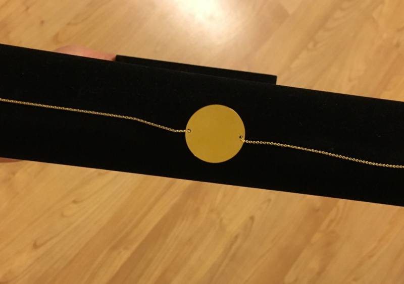 Scheibe Gold Armband Scheibe Gold Armband von Batchik