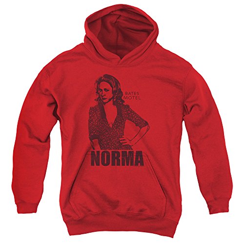 Bates Motel - Jugend Norma Kapuzenpulli, Medium, Red von Bates Motel