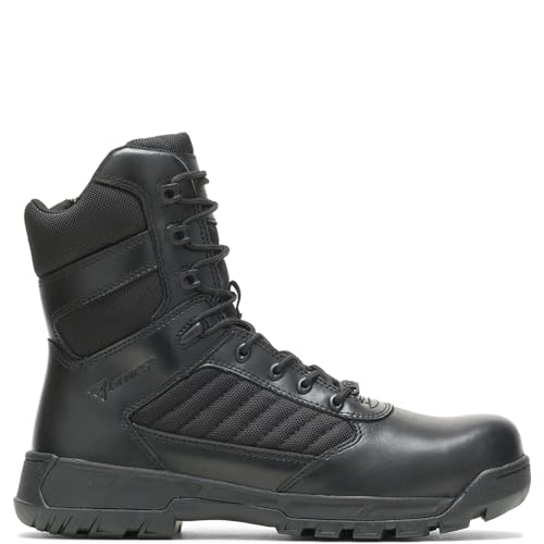 Bates Men's Tactical Sport 2 Tall Side Zip Composite Toe Military Boot, Black, 12 X-Wide von Bates