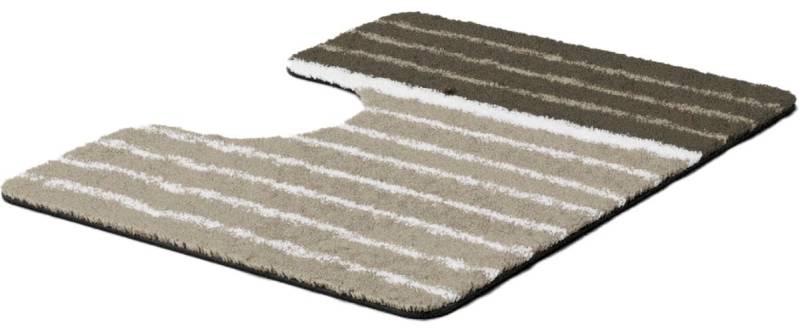 Batex WC-Vorleger "Tandea" Höhe 27 mm rutschhemmend beschichtet fußbodenheizungsgeeignet von Batex