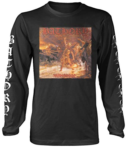 BATHORY Herren Langarmshirt schwarz schwarz Small Gr. S, schwarz von Bathory