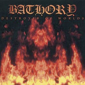 Bathory Destroyer of worlds CD multicolor von Bathory