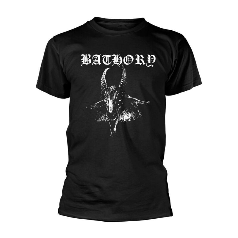 Bathory Goat T-Shirt schwarz in XL von Bathory
