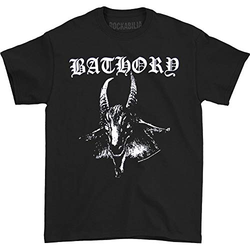 Bathory Herren T-Shirt Goat schwarz - Schwarz - X-Groß von Bathory