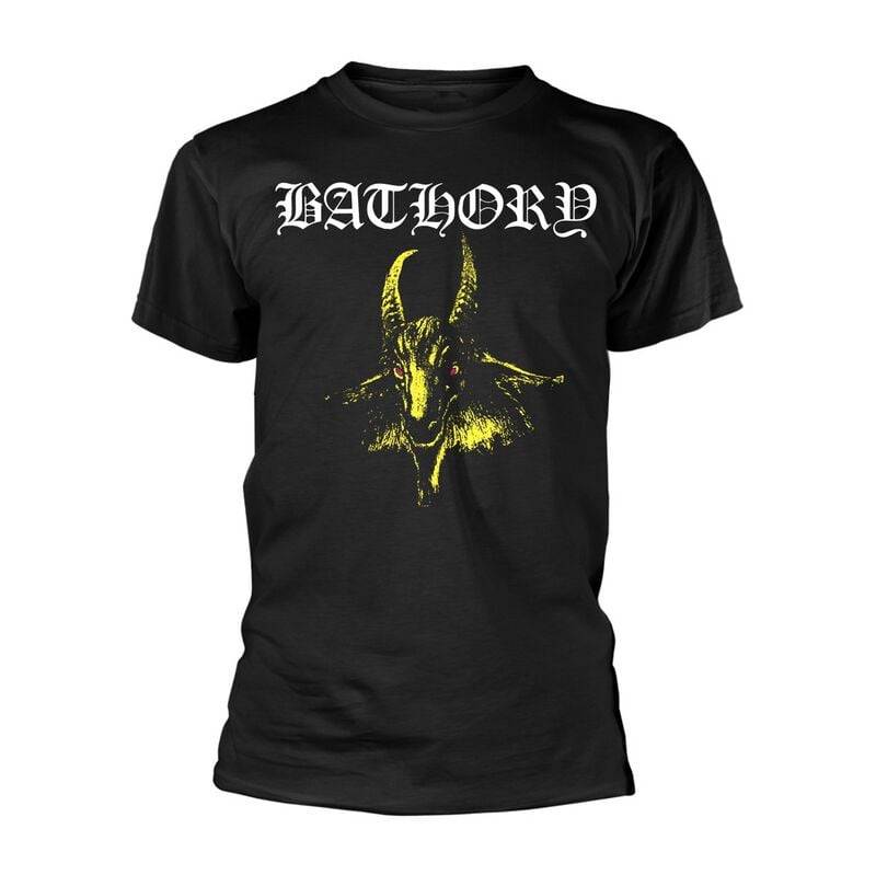 Bathory T-Shirt - Goat Yellow - XXL - für Männer - Größe XXL - schwarz  - Lizenziertes Merchandise! von Bathory