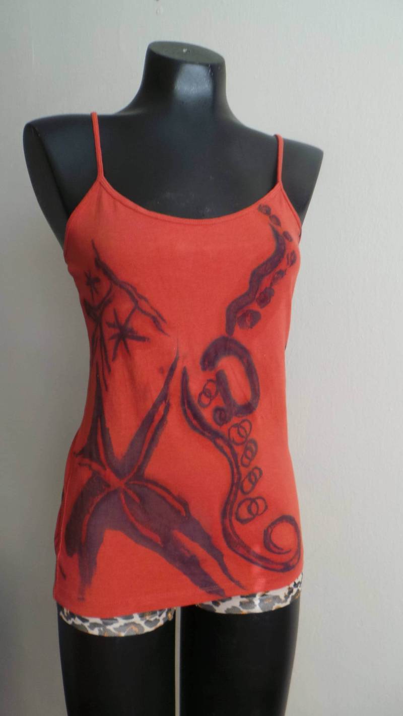 Tank-Top. Dabt 0003 von BatikArtsStudio