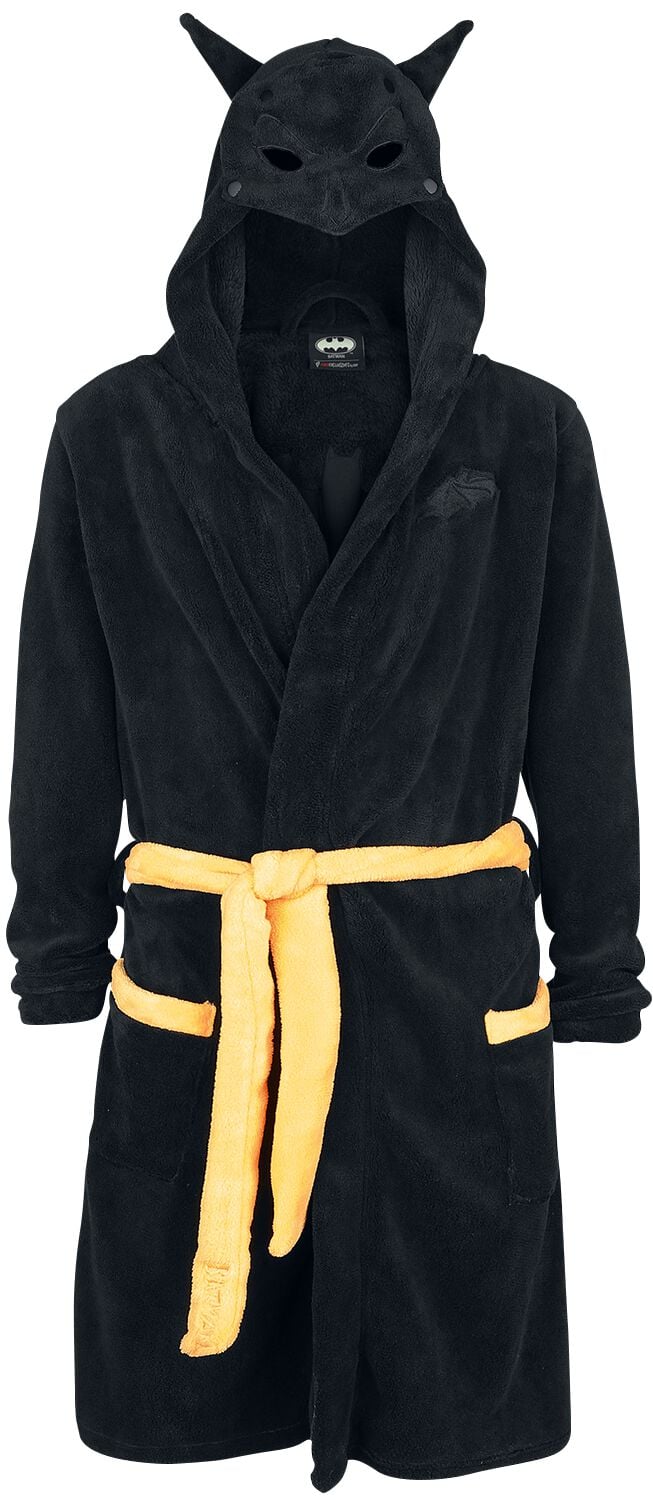 Batman Batman Bademantel schwarz gelb in XXL-3XL von Batman
